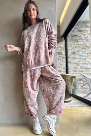 Bandana B Chill Sweatshirt Antique Rose